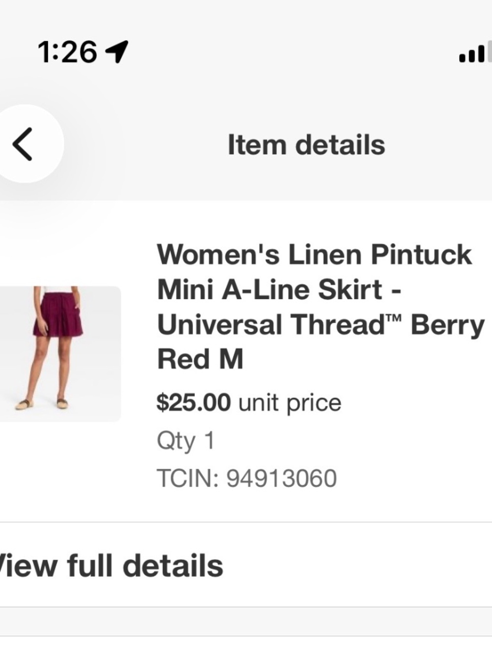 Universal Thread Skirt - Picture 2 of 2